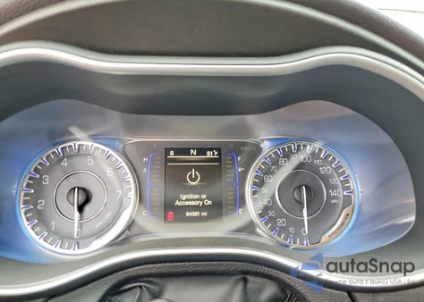 2015 Chrysler 200 Limited z USA, uszkodzony, nr VIN 1C3CCCAB0FN660450